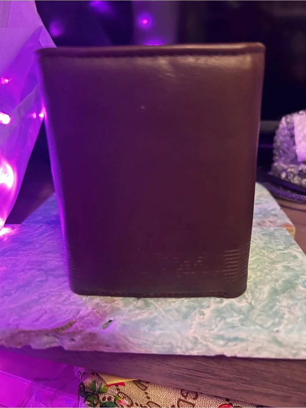 Men's London Fog Collection Leather Bifold Wallet - Brown